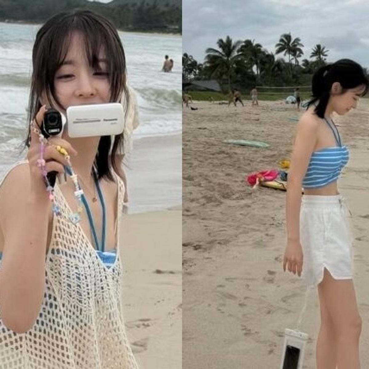 158cm 41kg」パク・ボヨン、大胆な水着で明かされたスリムな体型の秘訣は？