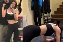 Kwon Eun-bi Showcases Sculpted Abs: The Secret Behind Her Results-Driven Workout
