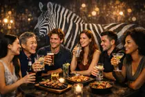 “Chén này tôi sẽ nghỉ ngơi” Văn hóa uống rượu thông minh của thế hệ MZ ‘Zebra Striping’