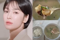 Le secret de la jeunesse de Song Hye-kyo ? Soupe de morue riche en collagène