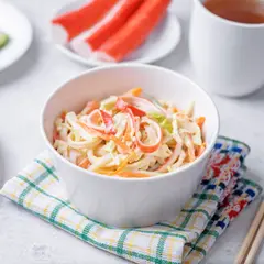 Packed with Vegetables but Gaining Weight? The Calorie Traps in Crab Stick Salad