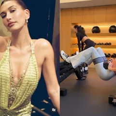 Hailey Bieber’s Secret to Firm, Bouncy Glutes: The Dumbbell Hip Thrust