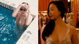 Kim Sa-rang Shows Off Daring Swimsuit Look at 48: Could Daily Weigh-Ins Be Her Fitness Secret?