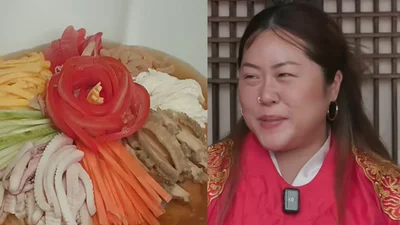 Mega-Influencer Baek Jin-kyung Shares Pregnancy Cravings for Korean-Style Chinese Cold Noodles