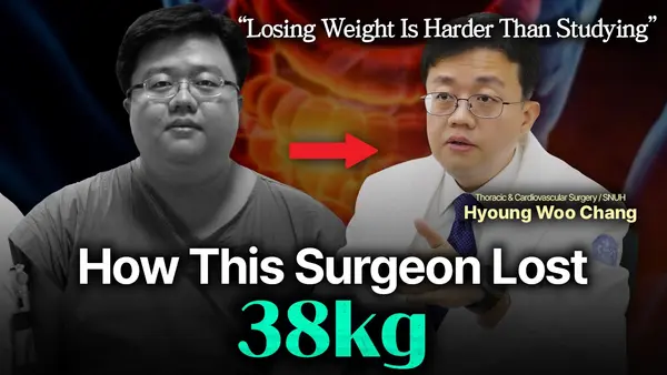 (Subtítulos en inglés) Cirujano torácico con obesidad mórbida, pérdida de 38 kg: método realista