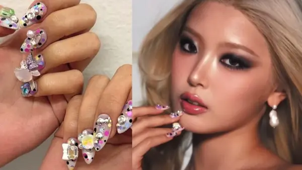 Desain nail art yang pas untuk musim liburan musim panas—melihat tren ‘dot nail’ lewat gaya KATSEYE