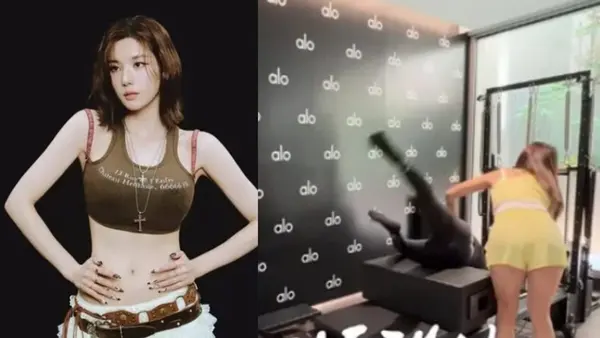 Kwon Eun-bi Suffers Pilates Reformer Fall: 