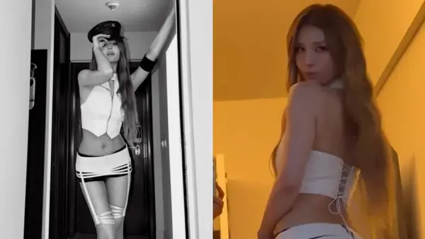 c e j f i Чон Соми ганц сөөмийн урттай халуухан шорт өмсөж, алим шиг өгзгөө гайхуулжээ… «Энэ дасгалаар» бие галбираа тордсон гэнэ үү?