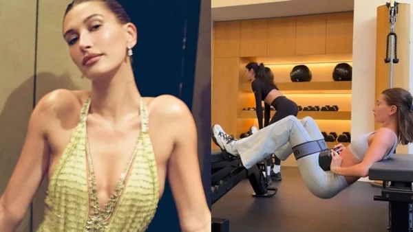 Hailey Bieber’s Secret to Firm, Bouncy Glutes: The Dumbbell Hip Thrust