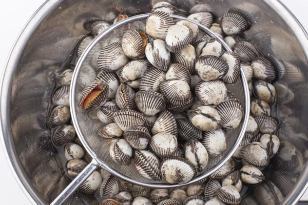 “Dù có rửa thế nào cũng không hết cát”…Cách làm sạch ngao bùn