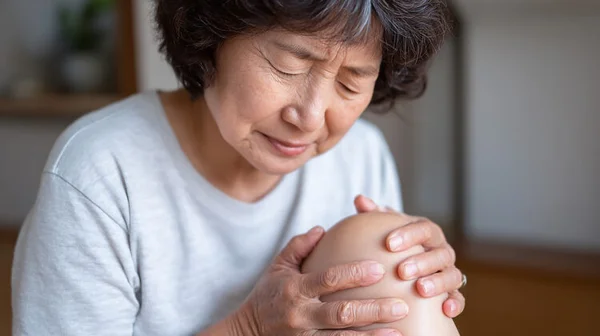 Quand il fait aussi froid, les genoux font plus mal... La météo de l'arthrite change avec le temps