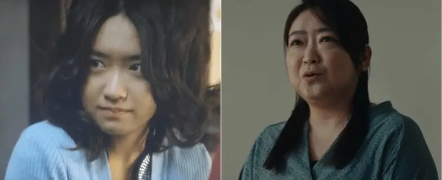 Despite her iconic "baby-face" features and youthful jawline in earlier years, actress Chizuru Ikewaki (born 1981) shows more rapid signs of aging in recent appearances, particularly along her characteristic short chin and jawline. Photo: Stills from 'Josee, the Tiger and the Fish' and 'That Woman, Jirba'